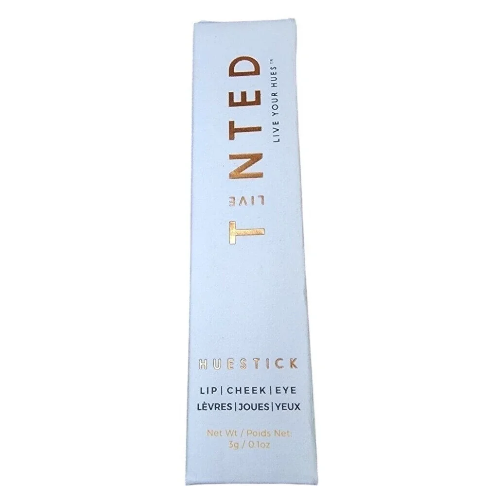 Tinted Live HueStick Change Copper Shimmer Lip Cheek Multistick 2 Pack NIB
